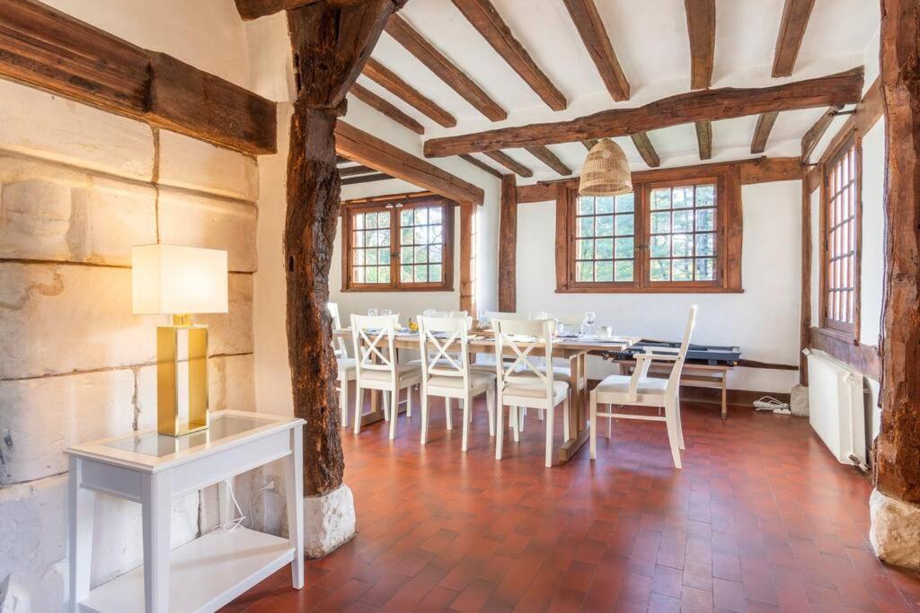 Dream 6-Bedroom Villa With Private Tennis Court Le Tilleul Esterno foto