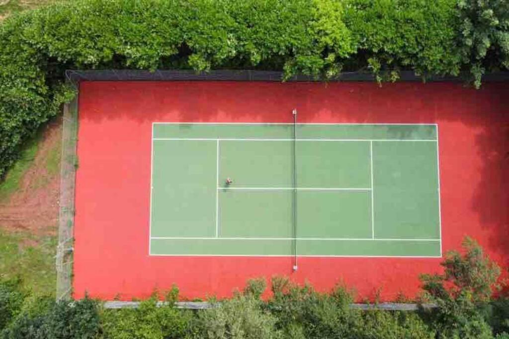 Dream 6-Bedroom Villa With Private Tennis Court Le Tilleul Esterno foto