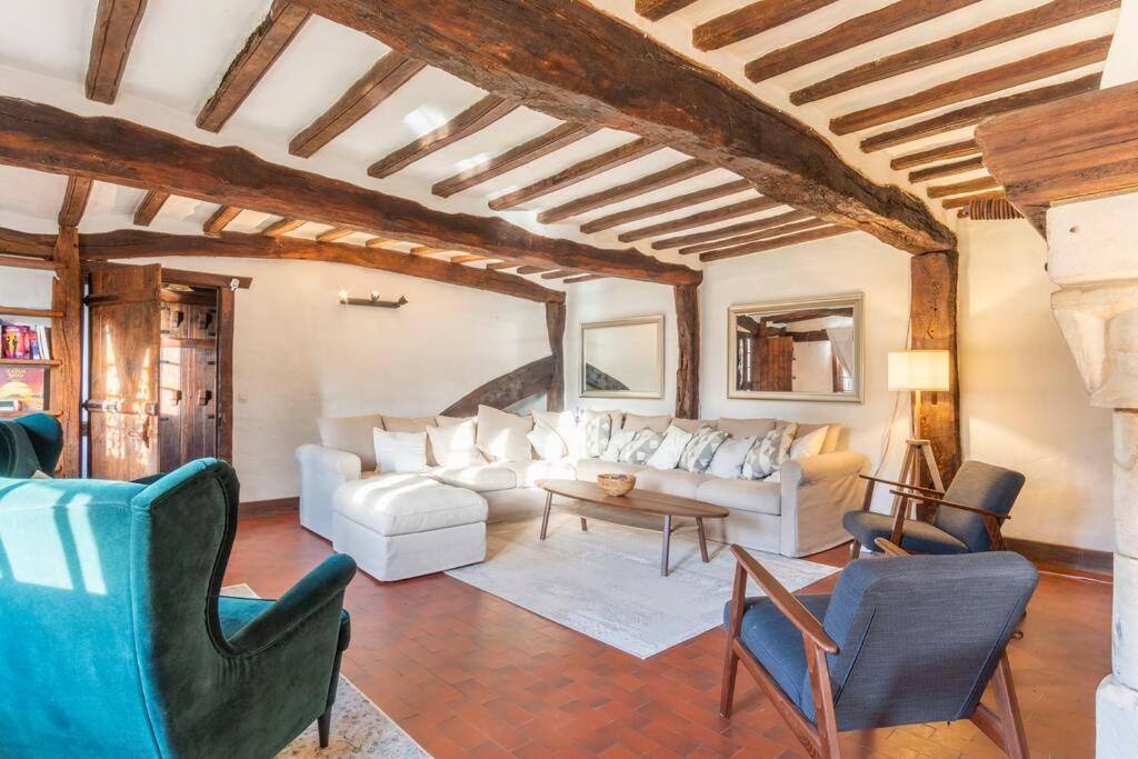 Dream 6-Bedroom Villa With Private Tennis Court Le Tilleul Esterno foto